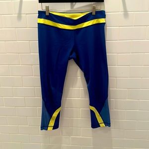 lululemon two tone capris